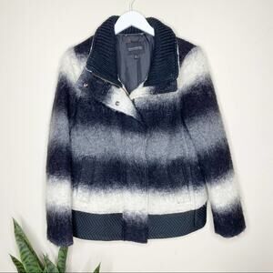 Banana Republic | Mohair Blend Bomber Style Jacket Size Medium